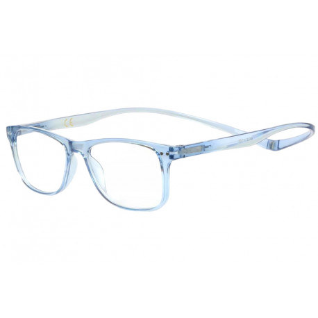 Lunettes de lecture noires rectangles classe Lectya