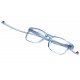 Lunettes de lecture noires rectangles classe Lectya