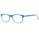 Lunettes loupe bleues fantaisies rectangles mode Palma Lunette Loupe New Time