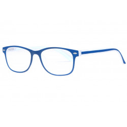 Lunettes loupe bleues fantaisies rectangles mode Palma Lunette Loupe New Time