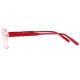 Fines Lunettes Loupe Rouges Originales Transparentes Smert Lunette Loupe New Time