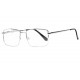 Lunettes loupe metal gris argent rectangles tradition Ernoy Lunette Loupe New Time