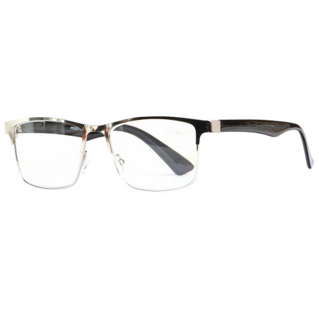 Lunettes de lecture Grises Argent Métalliques Tendance Mosty Lunette Loupe New Time