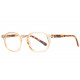 Lunettes loupe orange ecailles vintage classe Meyker Lunette Loupe New Time