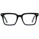 Lunettes de lecture noires rectangles classe Lectya