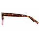 Lunettes de lecture noires rectangles classe Lectya