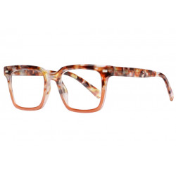 Lunettes de lecture noires rectangles classe Lectya