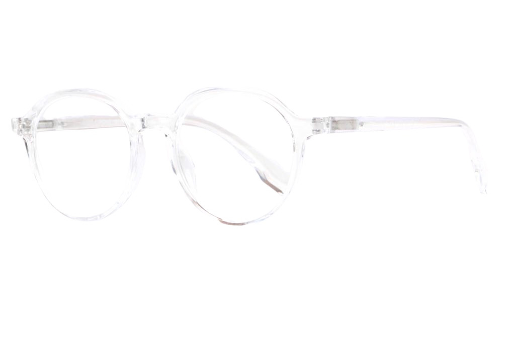 Lunettes Loupe Rondes Transparentes - Dioptrie 1,5 - Neuf Avec étiquettes - New Time