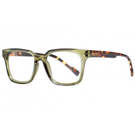 Lunettes de lecture noires rectangles classe Lectya