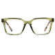 Lunettes de lecture noires rectangles classe Lectya