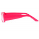 Lunettes loupe rose fuchsia strass fashion design Nella Lunette Loupe Loupea