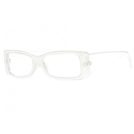 Lunettes de lecture noires rectangles classe Lectya