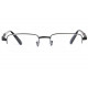 Lunettes de lecture noires rectangles classe Lectya