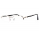 Lunettes de lecture Grises Argent Métal Demi Cerclees Klerk Lunette Loupe Loupea