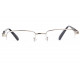 Lunettes de lecture Grises Argent Métal Demi Cerclees Klerk Lunette Loupe Loupea