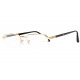 Lunettes de Lecture dorees Métal Demi Cerclees Klerk Lunette Loupe Loupea