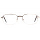 Lunettes Loupe Classique métal Marron Mixte