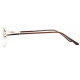 Lunettes Loupe Classique métal Marron Mixte