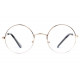 Lunettes Loupe Classique métal Marron Mixte