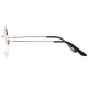 Lunettes Loupe Classique métal Marron Mixte