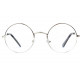 Fines Lunettes Loupe rondes argent métal tendance Lennyk Lunette Loupe PresBello