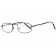 Lunettes Loupe Classique métal Marron Mixte