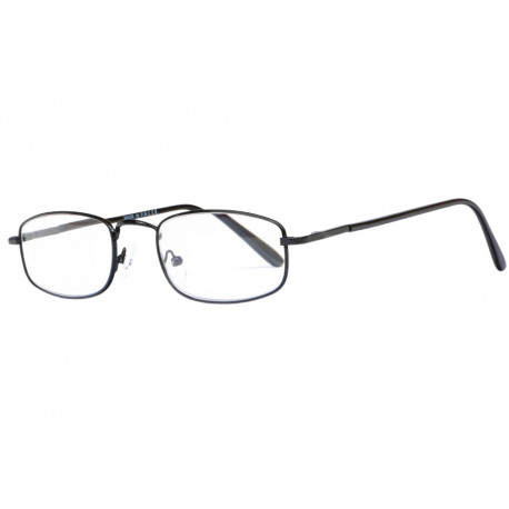 Petites Lunettes de lecture métal noires confort Pockyt Lunette Loupe PresBello