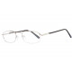 Lunettes Loupe Classique métal Marron Mixte