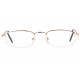 Lunettes Loupe Classique métal Marron Mixte