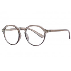 Lunettes de lecture rondes grises chics tendances Wyk Lunette Loupe PresBello