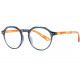 Lunettes de lecture rondes grises et marrons classes Wyk Lunette Loupe PresBello