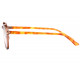 Lunettes Loupe Classique métal Marron Mixte