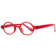 Petites lunettes de lecture rouges rondes retro Letsy Lunette Loupe ProLoupe