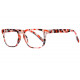 Lunettes Loupe Oranges Ecailles Originales Rectangles Lamny Lunette Loupe PresBello