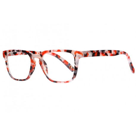 Lunettes Loupe Oranges Ecailles Originales Rectangles Lamny Lunette Loupe PresBello