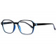 Grandes lunettes loupe bleues et noires originales Lumny Lunette Loupe New Time