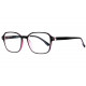 Grandes lunettes loupe roses et noires originales Lumny Lunette Loupe New Time