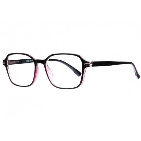 Grandes lunettes loupe roses et noires originales Lumny Lunette Loupe New Time