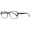 Grandes lunettes loupe roses et noires originales Lumny