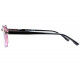 Grandes lunettes loupe roses et noires originales Lumny Lunette Loupe New Time