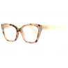 Grandes Lunettes Loupe Papillon Jaunes Ecailles Classe Mayja