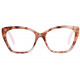 Grandes Lunettes Loupe Papillon Rose Ecailles Classe Mayja Lunette Loupe New Time