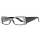 Lunettes loupe femme noires strass fashion tendance Nella Lunette Loupe Loupea