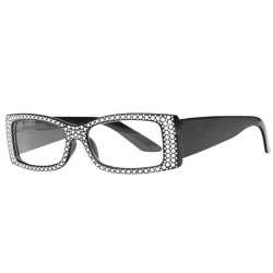 Lunettes loupe femme noires strass fashion tendance Nella Lunette Loupe Loupea