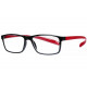 Lunettes loupe tour de cou longues rouges et noires Efyx Lunette Loupe PresBello