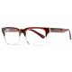 Lunettes Loupe Marrons et Transparentes Fashion Clancy Lunette Loupe New Time