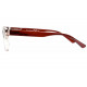 Lunettes Loupe Marrons et Transparentes Fashion Clancy Lunette Loupe New Time