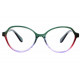 Lunettes Loupe Femme Vertes Violettes Originales Papillon Zella Lunette Loupe New Time