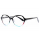 Lunettes Loupe Femme Noires Bleues Originales Papillon Zella Lunette Loupe New Time