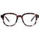 Lunettes de lecture noires rectangles classe Lectya